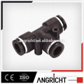 A107 PUT Angricht Pneumatic Plastic T Type Push in Fittings